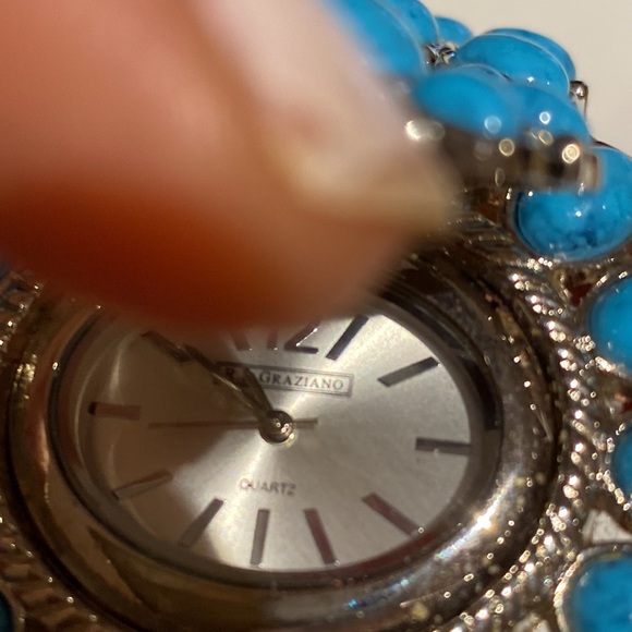 Turquoise R.J Graziano watch - Picture 5 of 6
